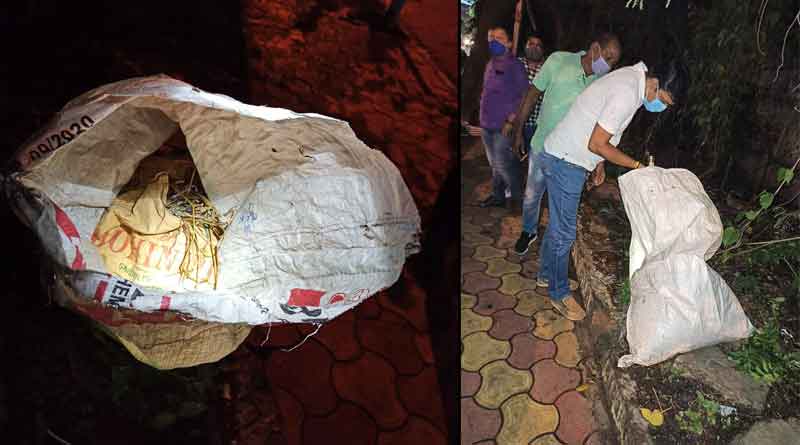 রাজ্য বিজেপির হেস্টিংসের কার্যালয়ের খুব কাছ থেকে উদ্ধার ৫১টি তাজা বোমা, অধরা অভিযুক্ত