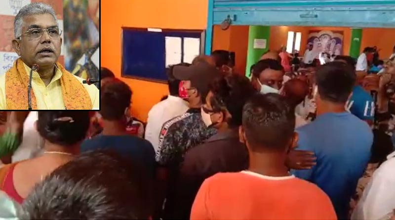 চুঁচুড়ার পর এবার আসানসোল, ফের দলীয় কর্মীদের বিক্ষোভের মুখে দিলীপ ঘোষ