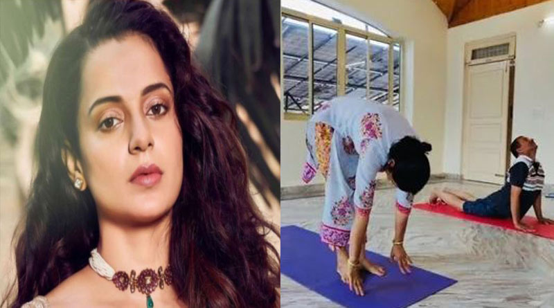 Kangana Ranaut says she avoided mother's open heart surgery with yoga | Sangbad Pratidin