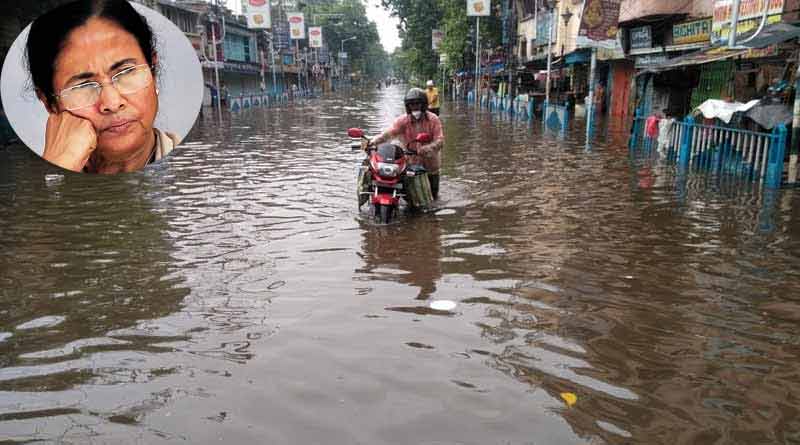 প্রবল বৃষ্টিতে ভাসছে বাংলা, আপাতত স্থগিত মুখ্যমন্ত্রীর উত্তরবঙ্গ সফর