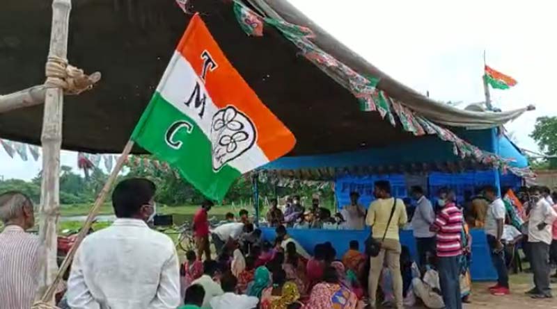 বিজেপি কর্মীদের শুদ্ধিকরণ! অনুব্রতর গড়ে স্যানিটাইজেশনের পর তৃণমূলের ফিরলেন ১৫০ জন
