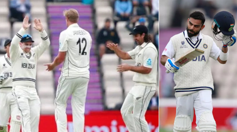 সাউদাম্পটনে বিরাটরা অলআউট ২১৭ রানেই, পাঁচ উইকেট কিউয়ি পেসার জেমিসনের ঝুলিতে
