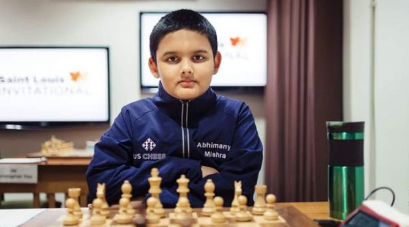 Indian-origin boy Abhimayu Mishra becomes youngest ever chess Grandmaster | Sangbad Pratidin