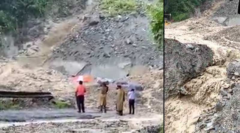 প্রবল বৃষ্টিতে কালিম্পংয়ের ২৯ মাইলে ধস, সড়কপথে বিচ্ছিন্ন বাংলা-সিকিম