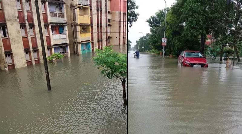 নিম্নচাপের জেরে বৃষ্টিতে ভাসছে গোটা বাংলা, জল যন্ত্রণায় জেরবার আমজনতা