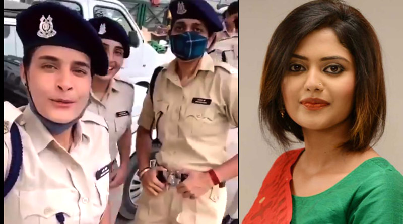 মহিলা পুলিশদের ‘দাবাং’ নাচ দেখে মুগ্ধ সায়নী ঘোষ, শেয়ার করলেন ভিডিও