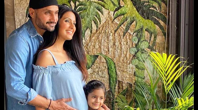 Indian spinner Harbhajan Singh an wife Geeta Basra Blessed With a Baby Boy | Sangbad Pratidin
