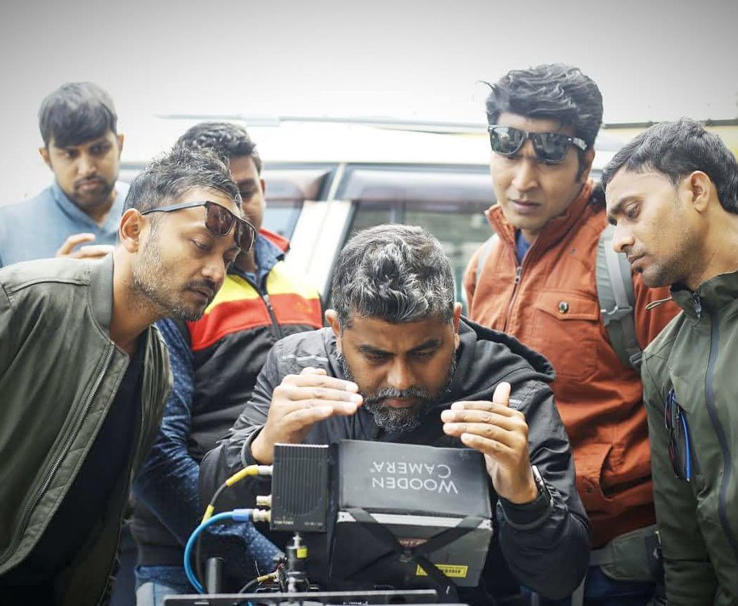 Shooting of Mukhosh Film