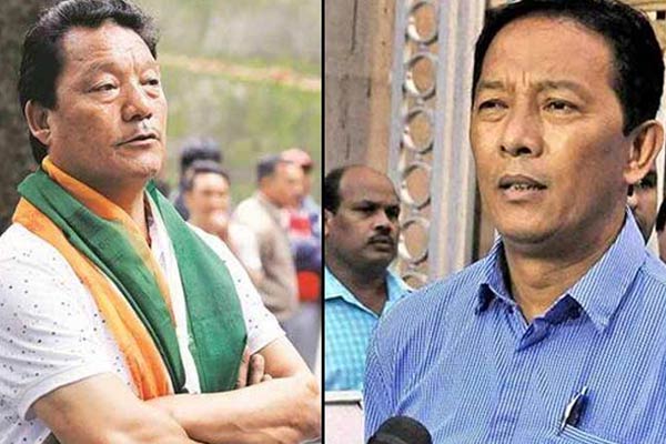 Bimal Gurung meets with Binay Tamang