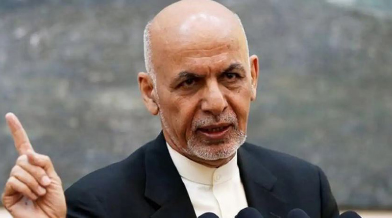 Afghanistan President Ashraf Ghani has left the country for Tajikistan। Sangbad Pratidin