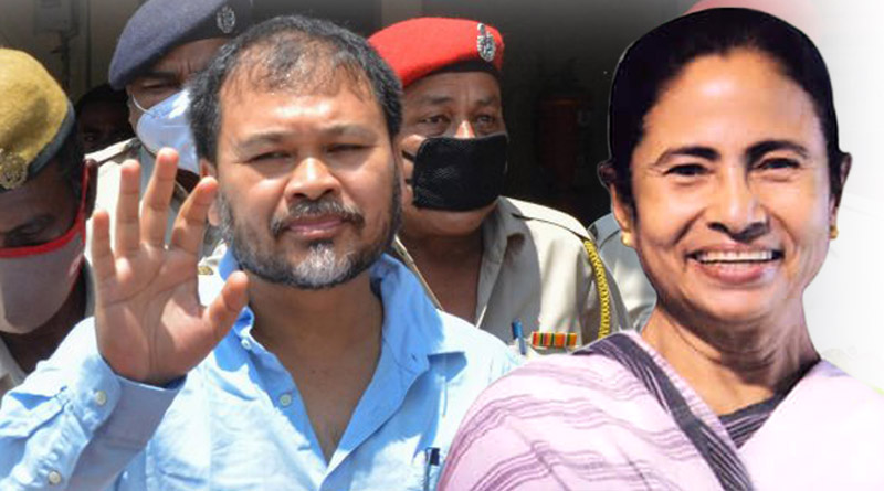 Want to see Mamata Banerjee as PM says Assam MLA Akhil Gogoi amit TMC Links | Sangbad Pratidin