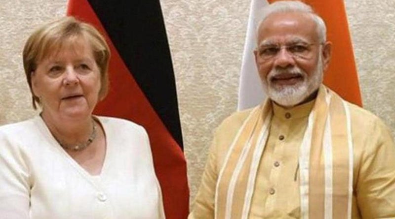 PM Modi talked to Germany chancellor Angela Merkel on Afghan Crisis | Sangbad Pratidin
