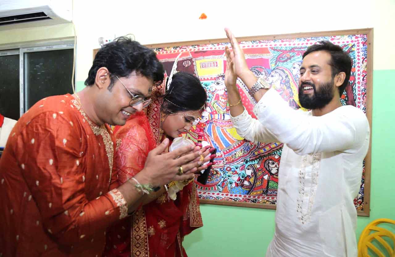 Karunamoyee Rani Rashmoni Siddhartha Ghosh got married