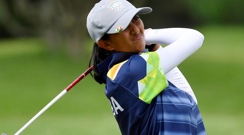 Indian Golfer Aditi Ashok ends in 4th position in Tokyo Olympics 2020 | Sangbad Pratidin