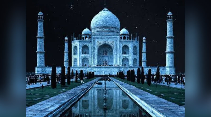 Agra: Taj Mahal re-opens for night viewing after 1.5 years | Sangbad Pratidin