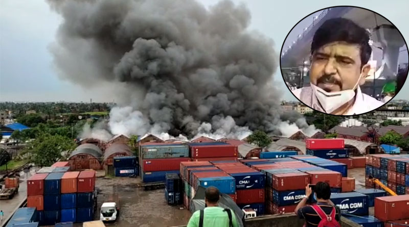 গার্ডেনরিচ অগ্নিকাণ্ড: অগ্নিনির্বাপণ ব্যবস্থা নিয়ে ক্ষুব্ধ দমকল মন্ত্রী, সাফাই কর্তৃপক্ষের
