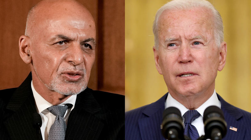 Joe Biden-Ashraf Ghani last phone call sparks row | Sangbad Pratidin