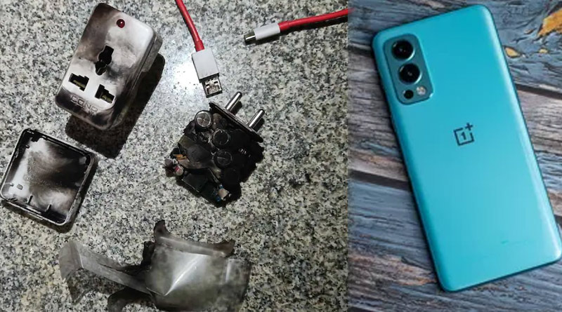 OnePlus Nord 2 5G charger allegedly exploded when it was connected to a socket for charging the phone | Sangbad Pratidin
