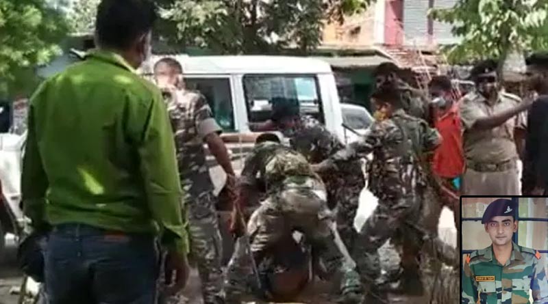Viral Video: মাস্ক না পরার ‘শাস্তি’, রাস্তায় ফেলে সেনা জওয়ানকে বেধড়ক মার পুলিশের