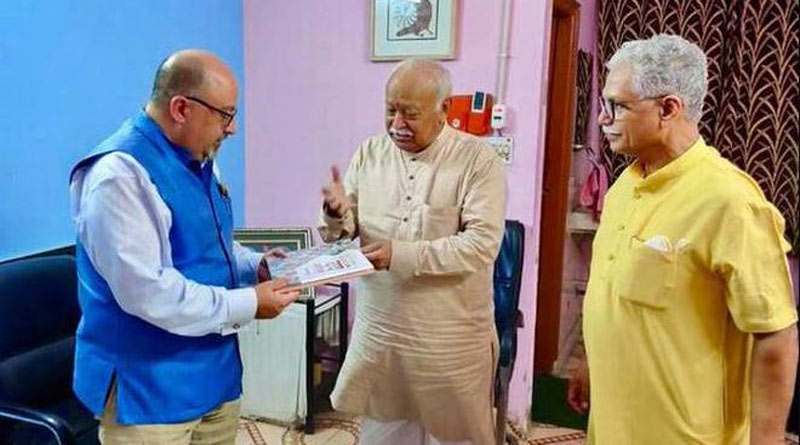 আরএসএস প্রধান মোহন ভাগবতের সঙ্গে সাক্ষাৎ মার্কিন রাষ্ট্রদূতের, বাড়ছে গুঞ্জন