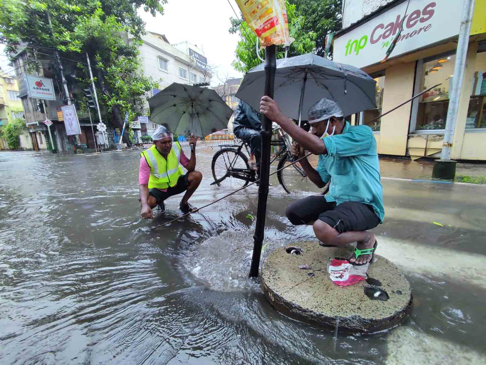 Rain Situation in Kolkata