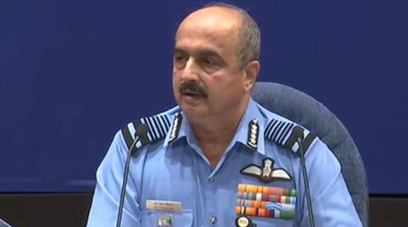 Air Chief Marshal VR Chaudhari said no two finger test was performed to the female officer। Sangbad Pratidin