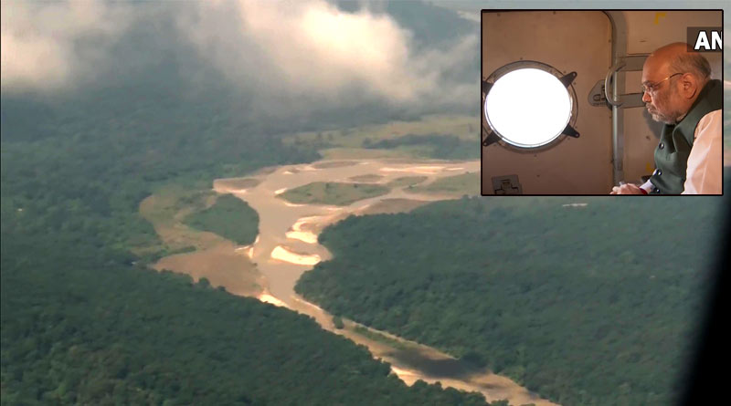 উত্তরাখণ্ডে মৃত বেড়ে ৬৪, ক্ষতিগ্রস্ত এলাকা আকাশপথে পরিদর্শন অমিত শাহের