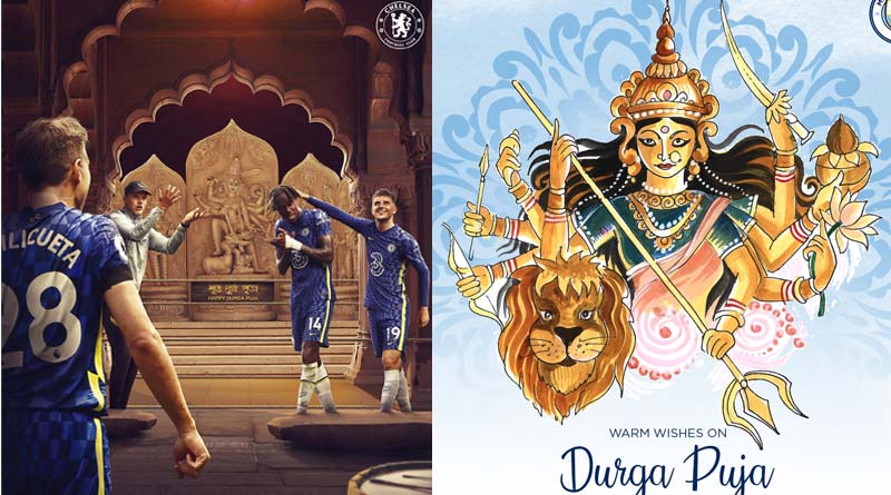 বাঙালির পুজোয় মেতে বিলিতি ফুটবল ক্লাবগুলি, অভিনব শুভেচ্ছা চেলসি, ম্যান সিটির