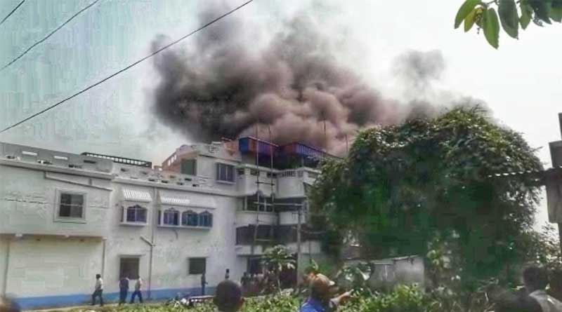 নদিয়ায় তেলের গুদামে বিধ্বংসী অগ্নিকাণ্ড, ঝলসে মৃত্যু এক শ্রমিকের