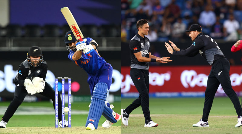 New Zealand beats Team India by 8 wickets in T20 World Cup 2021 | Sangbad Pratidin