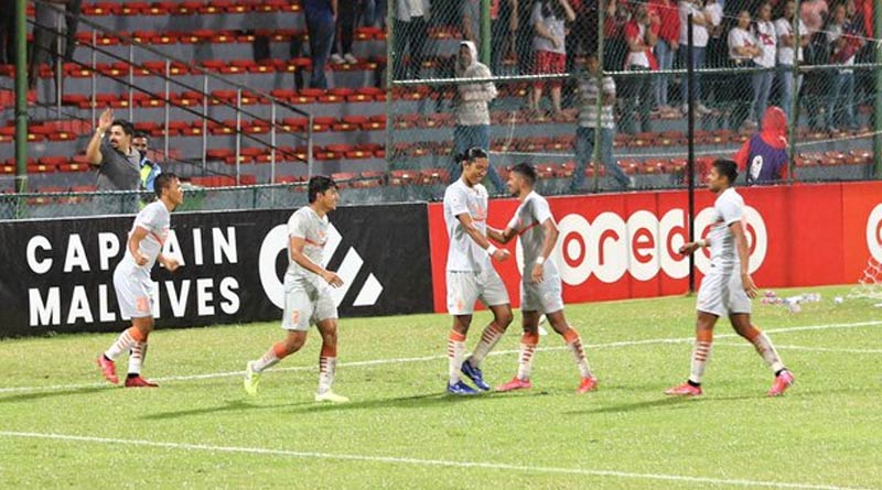 সাফ চ্যাম্পিয়নশিপের ফাইনালে নেপালকে হারিয়ে চ্যাম্পিয়ন সুনীল ছেত্রীরা