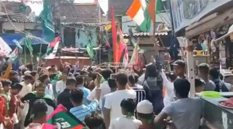 দিল্লি থেকে ঢিলছোঁড়া দূরত্বে ধর্মীয় শোভাযাত্রায় ‘পাকিস্তান জিন্দাবাদ’ স্লোগান! গ্রেপ্তার ৩