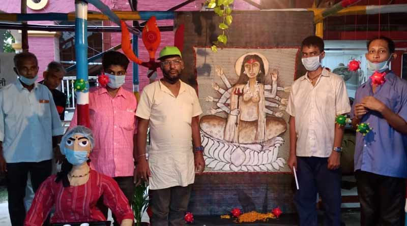 Durga Puja 2021: পাভলভেও শারদীয়ার আনন্দ, মনের অসুখ সারিয়ে প্রতিমা গড়লেন আবাসিকরা