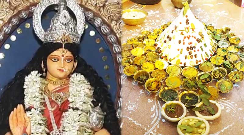 ৫৬ রকম ভোগ দিয়ে অন্নকূট উৎসব, ধনদেবীর আরাধনার পরও আনন্দে মুখর আসানসোলবাসী