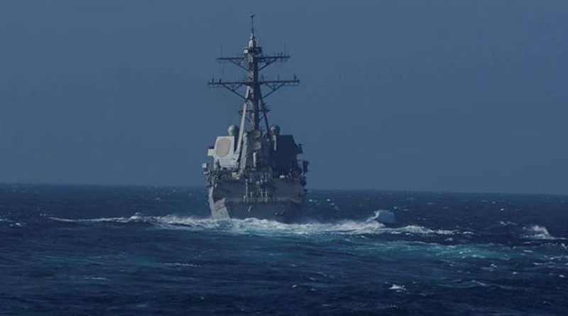 Russia says it chased US navaldestroyer away, Washington dsmisses claim। Sangbad Pratidin