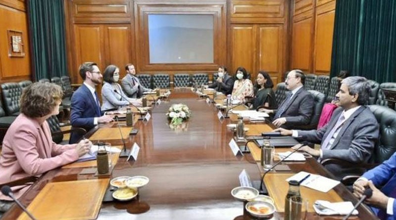 US Special Representative for Afghanistan Thomas West met with Indian National Security Advisor Ajit Doval। Sangbad Pratidin