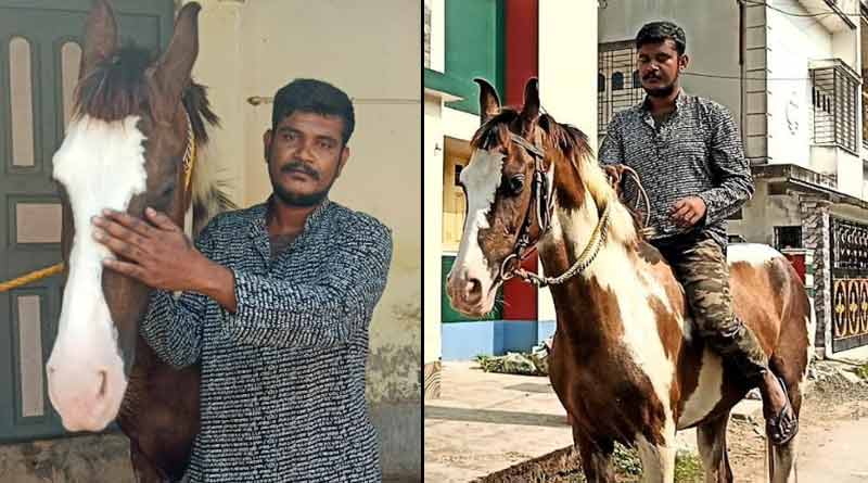 জ্বালানির ভ্যাট না কমায় বিরক্ত, একজোড়া ঘোড়া কিনলেন বাংলার যুবক