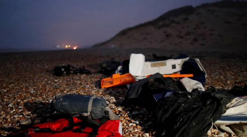 Migrant boat capsizes in English Channel। Sangbad Pratidin