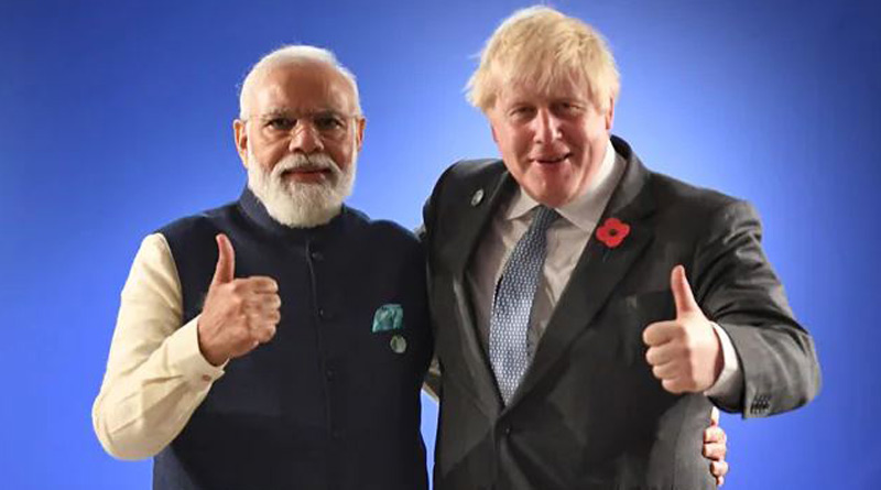 UK PM Boris Johnson accepts PM Modi's invitation to visit India। Sangbad Pratidin