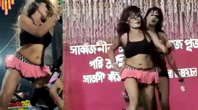 Vulgar dance show at Bongaon sparks controversy | Sangbad Pratidin