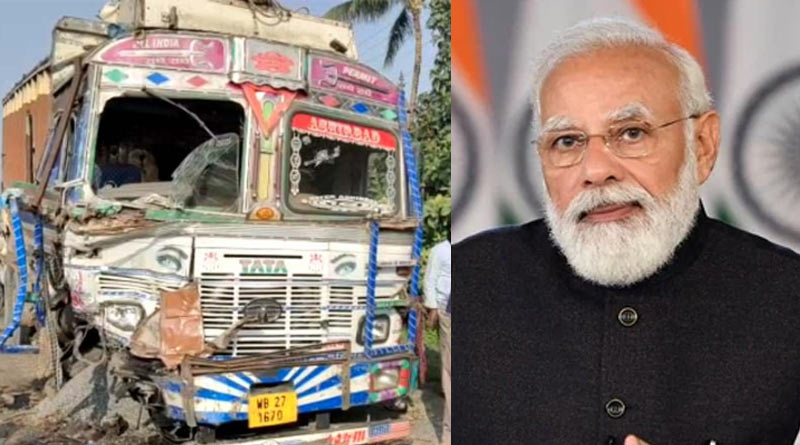 PM Narendra Modi has announced an ex-gratia of Rs 2 lakhs each who have lost their lives due to the road accident in Nadia | Sangbad Pratidin