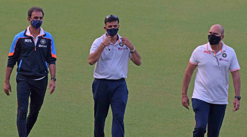 India vs New Zealand: Team India head coach Rahul Dravid visits Eden Gardens before third T-20 | Sangbad Pratidin