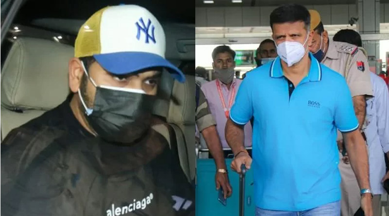 Head coach Rahul Dravid, Rohit Sharma and other Team India players arrive in Jaipur | Sangbad Pratidin