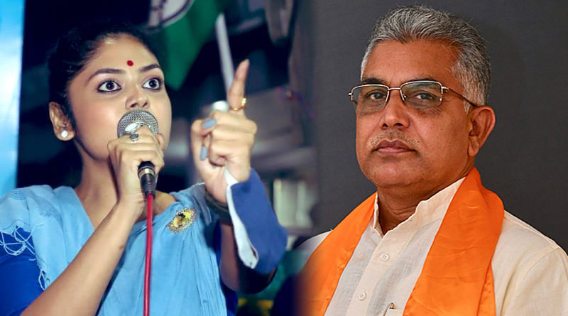 BJP MP Dilip Ghosh slams TMC leader Saayoni Ghosh | Sangbad Pratidin