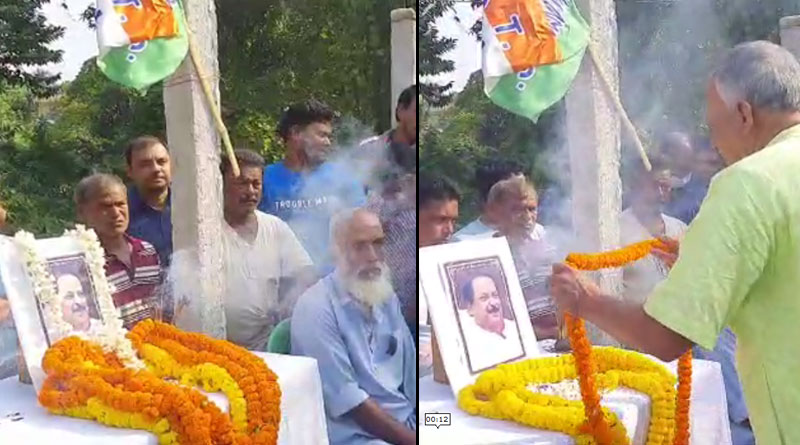 Subrata Mukherkee's ancestral village pays homage to the deceased minister | Sangbad Pratidin
