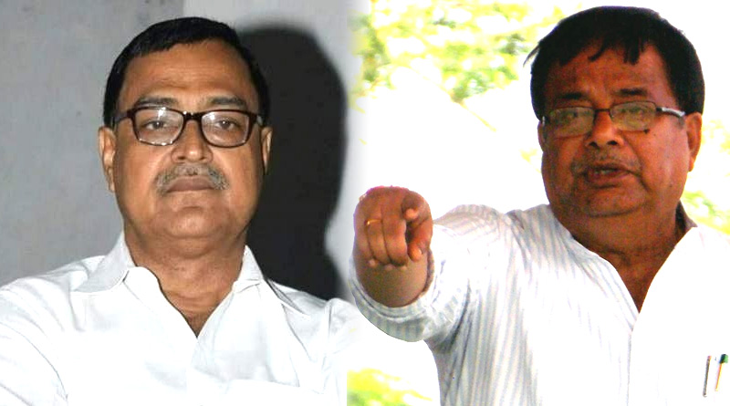 TMC MLA Udayan Guha threats BJP's Mihir Goswami by breaking his leg into Assembly house | Sangbad Pratidin