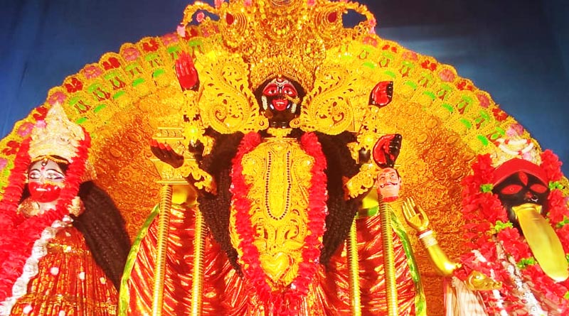 কোভিড বিধি মেনেই কালীপুজোয় সেজে উঠেছে বারাসতের বিখ্যাত মণ্ডপগুলি, দেখুন ছবি