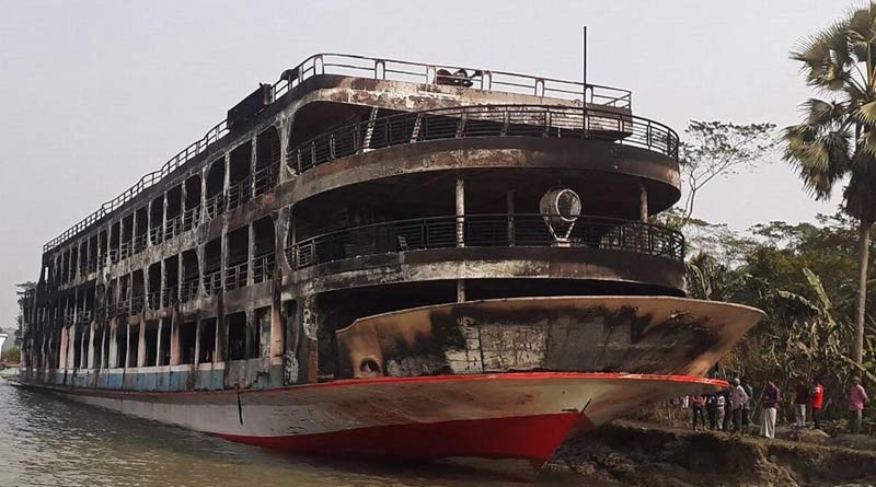 Case filed in Naval court of Bangladesh to investigate the incident of launch fire | Sangbad Pratidin