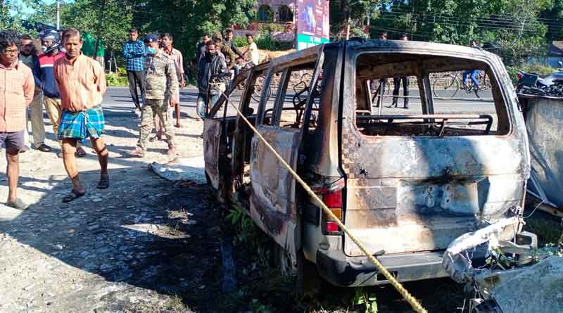 খুন নাকি দুর্ঘটনা? কোচবিহারে পরিত্যক্ত গাড়ি থেকে ঝলসানো দেহ উদ্ধার ঘিরে ঘনীভূত রহস্য
