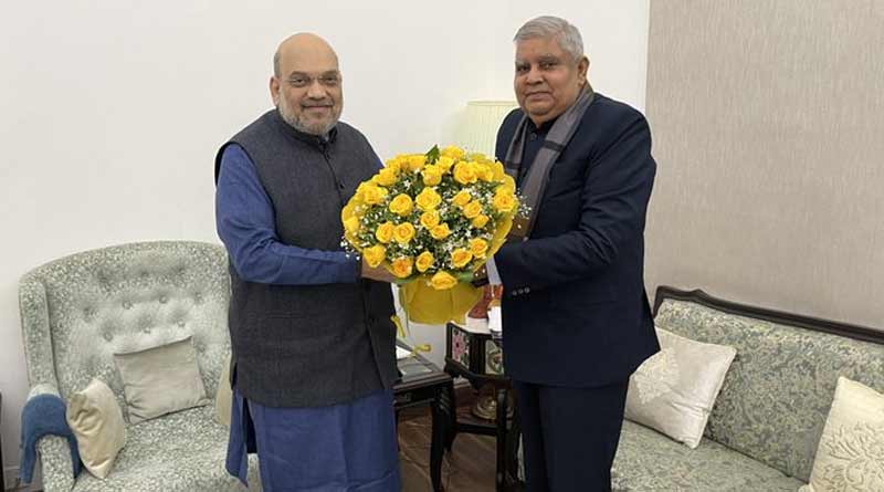 কলকাতা পুরভোটের ফলপ্রকাশের পরদিনই দিল্লিতে রাজ্যপাল, বৈঠক অমিত শাহের সঙ্গে